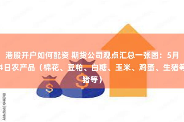 港股开户如何配资 期货公司观点汇总一张图：5月14日农产品（棉花、豆粕、白糖、玉米、鸡蛋、生猪等）