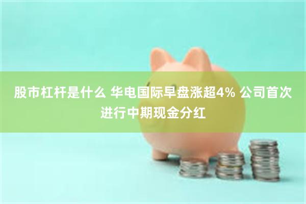 股市杠杆是什么 华电国际早盘涨超4% 公司首次进行中期现金分红