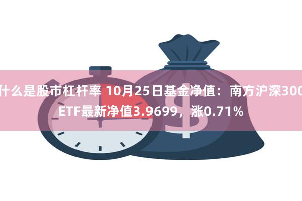 什么是股市杠杆率 10月25日基金净值：南方沪深300ETF最新净值3.9699，涨0.71%